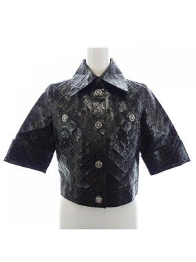 Chanel Leather Jacket Black